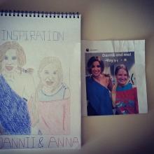 Dannii and Anna